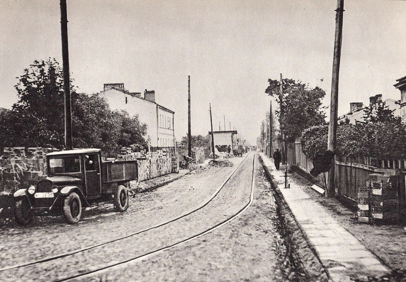 Warszawa ul. Szczęśliwicka z 1935 roku